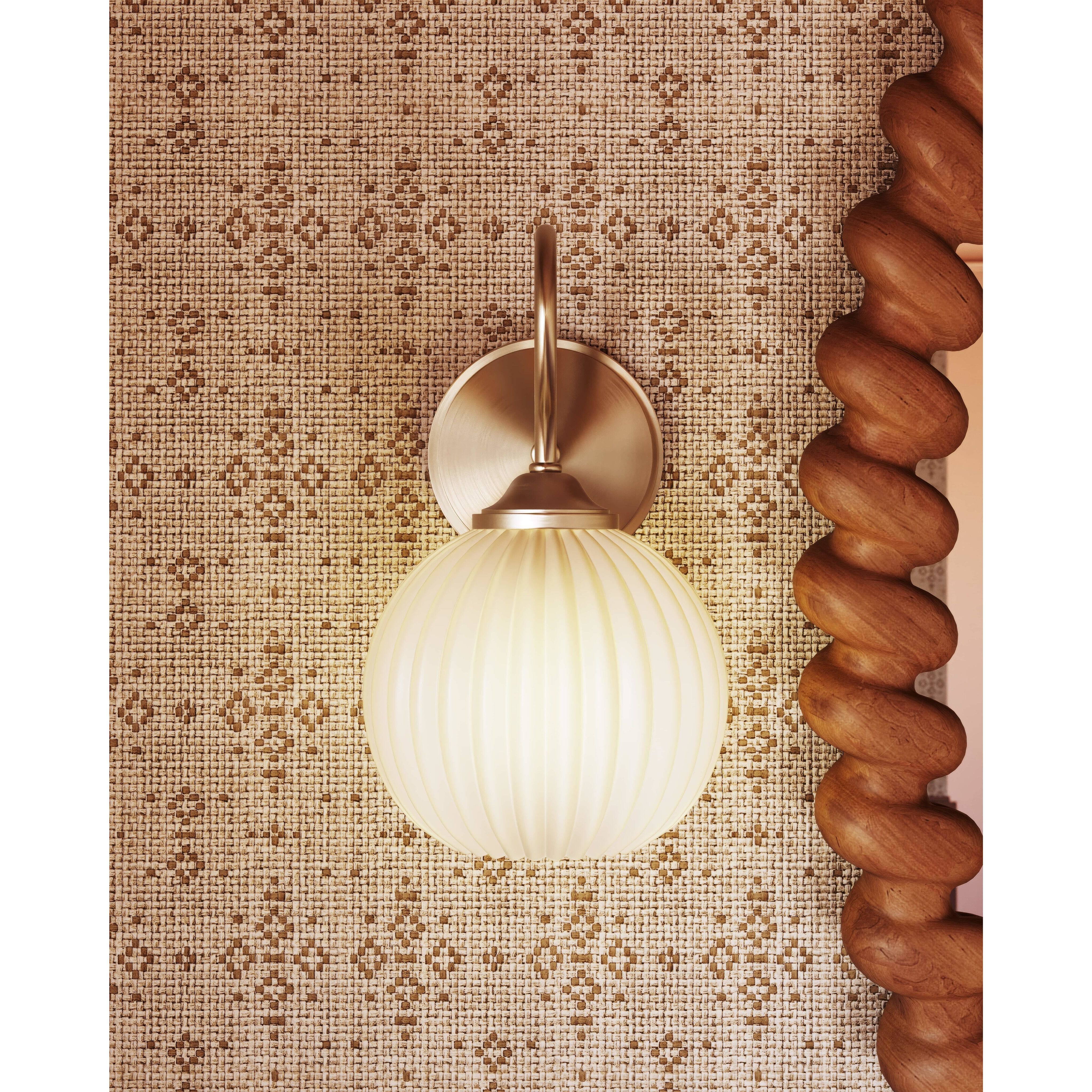 Vida 1 Light 6.5 inch Patina Brass Wall Sconce Wall Light